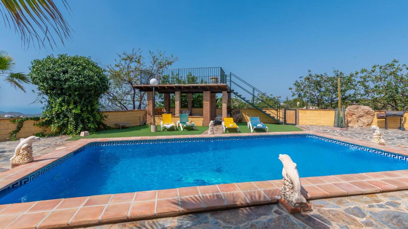 Villa Paraiso Andaluz Sedella By Ruralidays Εξωτερικό φωτογραφία